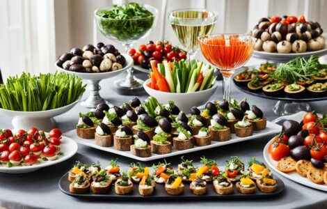 apéritif dinatoire végétarien