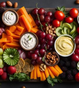 apéritif végétarien sans cuisson