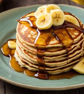banana pancakes vegan