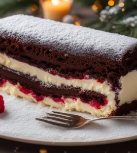 buche de noel vegan