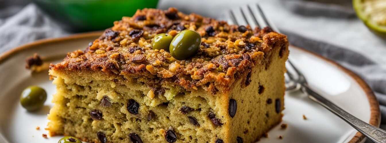 cake aux olives vegan