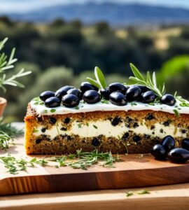 cake aux olives végétarien