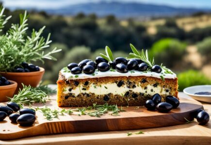 cake aux olives végétarien