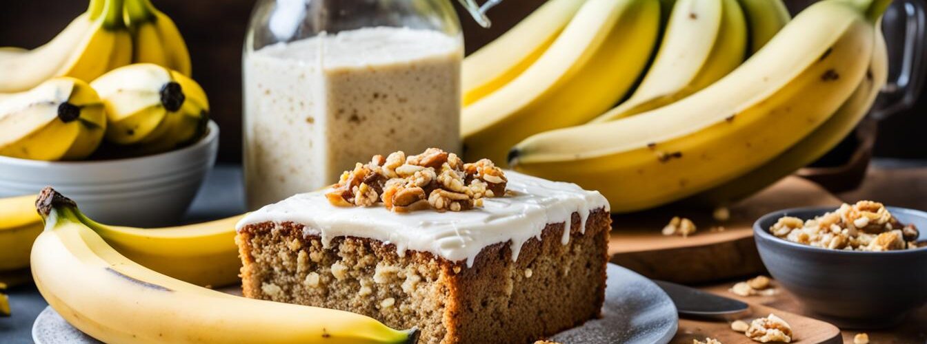 cake banane vegan