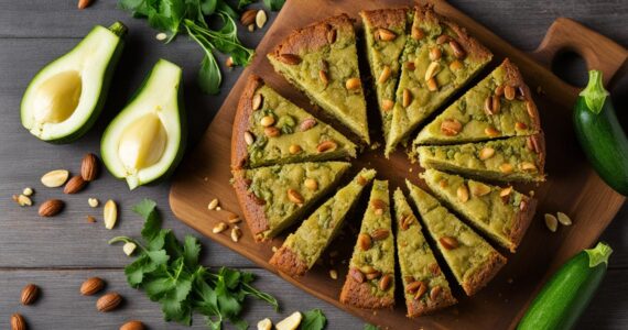 cake courgette vegan