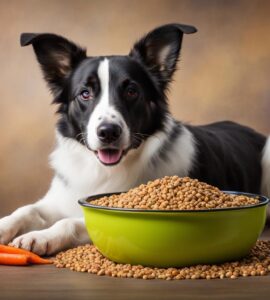 chien végétarien