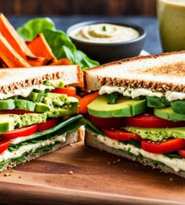 club sandwich végétarien