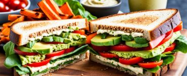 club sandwich végétarien