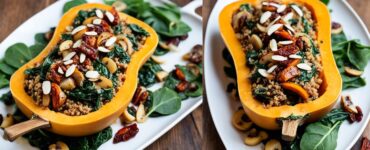 courge farcie vegan