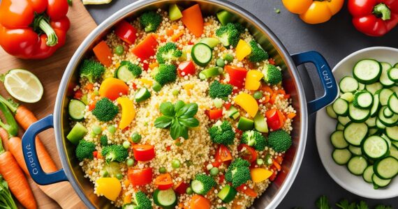 couscous végétarien cookeo