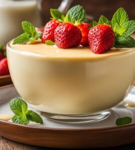crème anglaise vegan