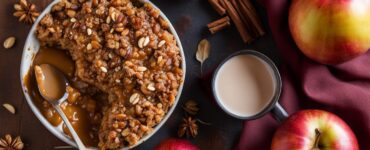 crumble pomme vegan