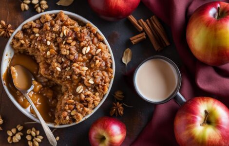 crumble pomme vegan