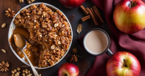 crumble pomme vegan