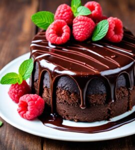fondant au chocolat vegan