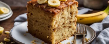 gâteau vegan banane