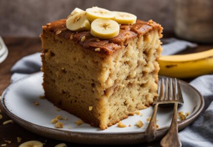 gâteau vegan banane