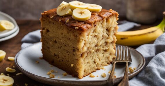 gâteau vegan banane