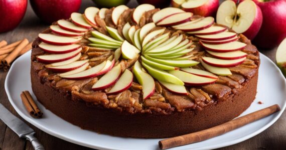 gateau vegan pommes