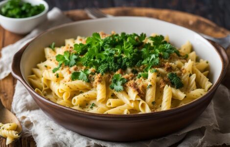 gratin de pates vegan