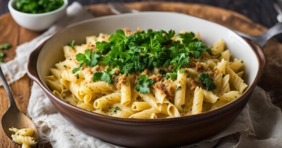 gratin de pates vegan