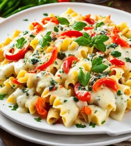gratin de pâtes végétarien
