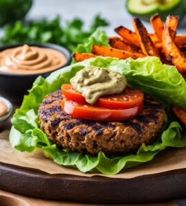 hamburger vegan recette