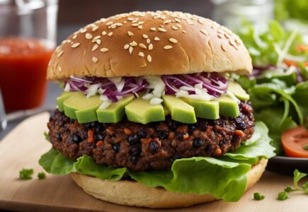 hamburger végétarien