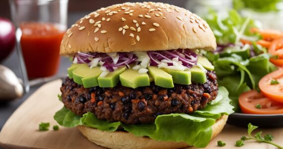 hamburger végétarien