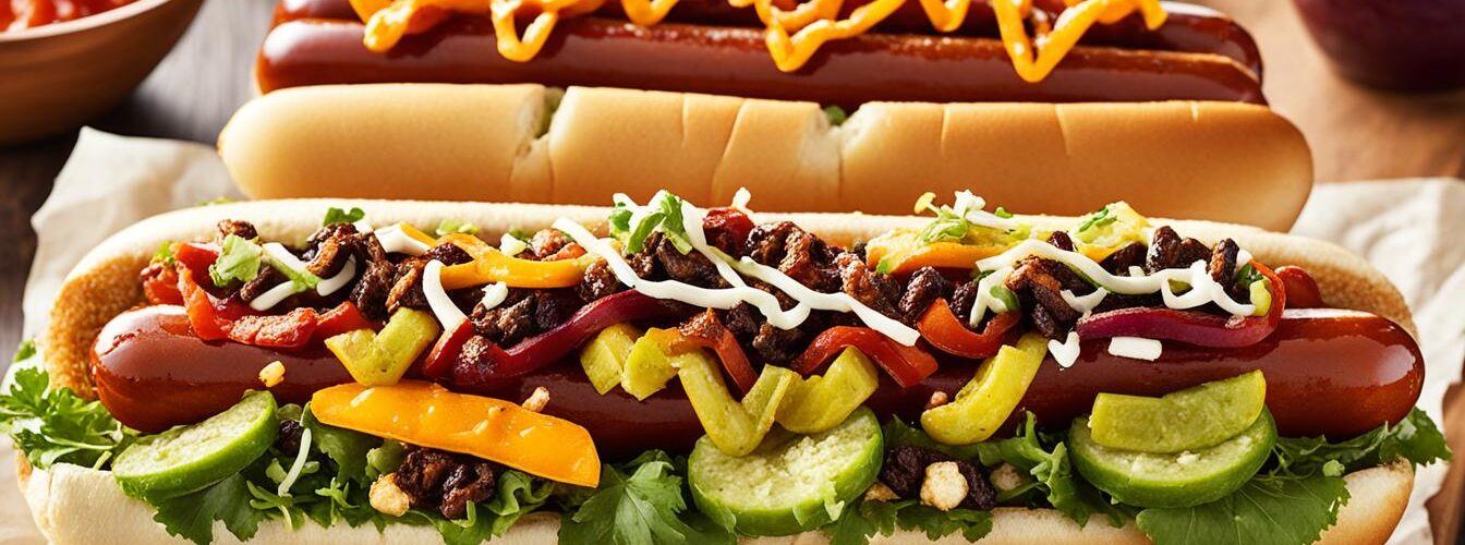 hot dog végétarien