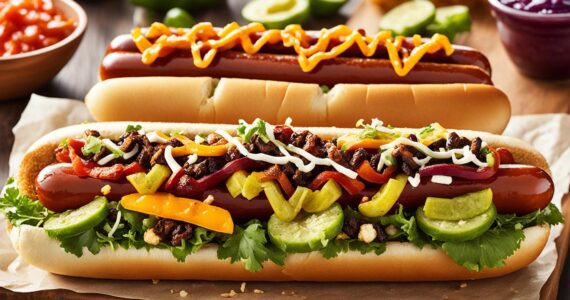 hot dog végétarien