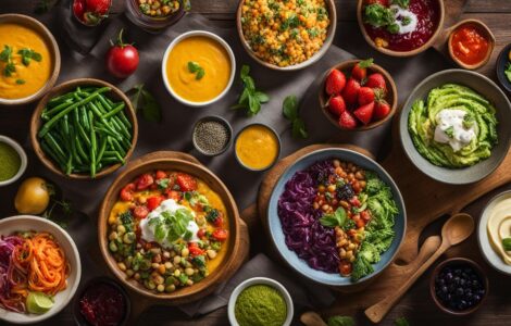 menu vegan