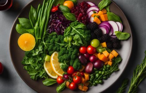 menu vegan gastronomique
