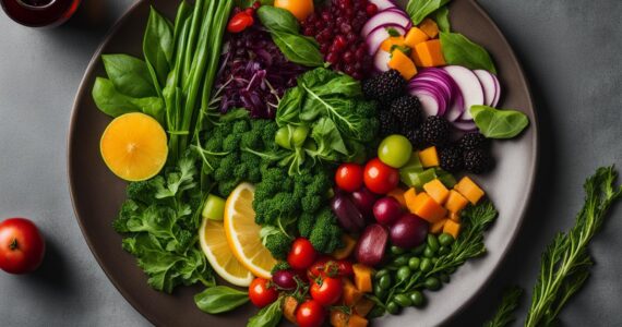 menu vegan gastronomique