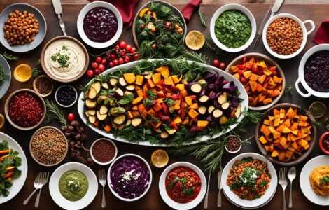 menu vegan noel