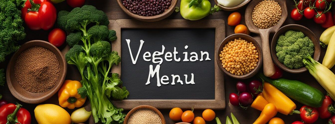 menu végétarien équilibré pour semaine
