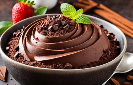 mousse au chocolat vegan
