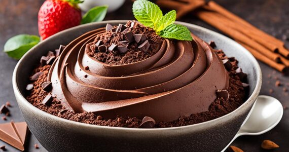 mousse au chocolat vegan