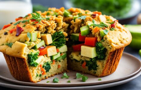 muffin salé vegan