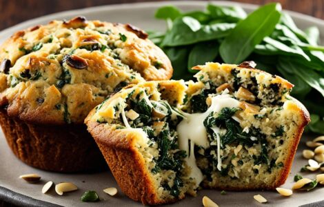 muffin salé végétarien