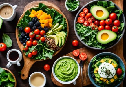 petit déjeuner végétarien