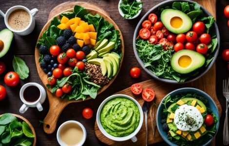 petit déjeuner végétarien