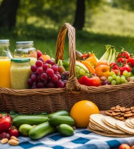 pique nique vegan