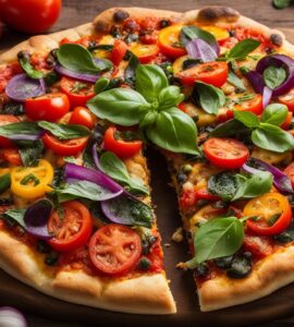 pizza vegan picard