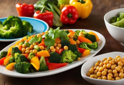 plat végétarien gourmand