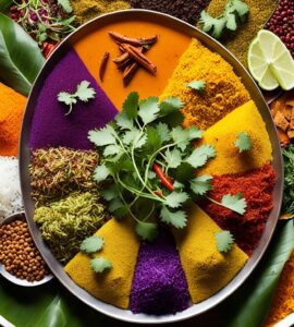 plat végétarien indien