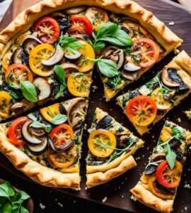 quiche lorraine vegan
