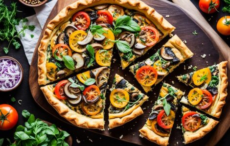 quiche lorraine vegan
