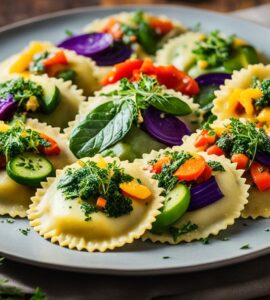 ravioles vegan