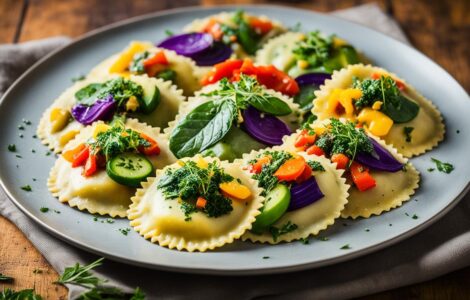 ravioles vegan